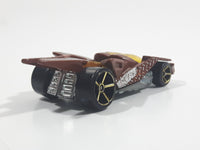 2010 Hot Wheels Attack Pack RD-02 Brown Die Cast Toy Race Car Vehicle