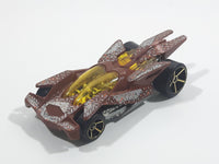 2010 Hot Wheels Attack Pack RD-02 Brown Die Cast Toy Race Car Vehicle