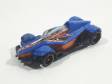 2010 Hot Wheels Formula Street Metalflake Blue Die Cast Toy Race Car Vehicle