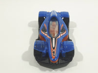 2010 Hot Wheels Formula Street Metalflake Blue Die Cast Toy Race Car Vehicle