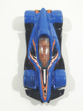 2010 Hot Wheels Formula Street Metalflake Blue Die Cast Toy Race Car Vehicle