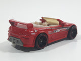 2011 Hot Wheels Tunerz Mitsubishi Eclipse Convertible Red Die Cast Toy Car Vehicle