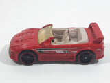 2011 Hot Wheels Tunerz Mitsubishi Eclipse Convertible Red Die Cast Toy Car Vehicle