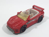 2011 Hot Wheels Tunerz Mitsubishi Eclipse Convertible Red Die Cast Toy Car Vehicle