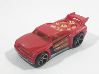 2009 Hot Wheels Track Aces Bassline Red Die Cast Toy Car Vehicle