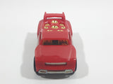 2009 Hot Wheels Track Aces Bassline Red Die Cast Toy Car Vehicle