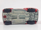 2009 Hot Wheels Track Aces Bassline Red Die Cast Toy Car Vehicle