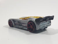 2011 Hot Wheels Sky Jump Battle Spec Grey Die Cast Toy Car Vehicle