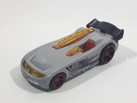 2011 Hot Wheels Sky Jump Battle Spec Grey Die Cast Toy Car Vehicle