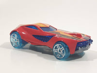 2013 Hot Wheels Road Rockets Urban Agent Red Die Cast Toy Car Vehicle