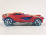 2013 Hot Wheels Road Rockets Urban Agent Red Die Cast Toy Car Vehicle