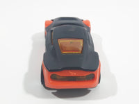 HTF 2005 Hot Wheels First Editions Symbolic Black and Dark Orange Die Cast Toy Car Vehicle