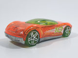 2014 Hot Wheels HW Race: X‑Raycers Phastasm Transparent Orange Die Cast Toy Car Vehicle