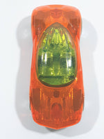 2014 Hot Wheels HW Race: X‑Raycers Phastasm Transparent Orange Die Cast Toy Car Vehicle