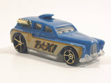 2013 Hot Wheels Multipack Exclusive Cockney Cab II Taxi Blue and Grey Die Cast Toy Car Vehicle