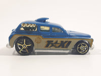 2013 Hot Wheels Multipack Exclusive Cockney Cab II Taxi Blue and Grey Die Cast Toy Car Vehicle