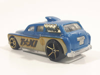 2013 Hot Wheels Multipack Exclusive Cockney Cab II Taxi Blue and Grey Die Cast Toy Car Vehicle