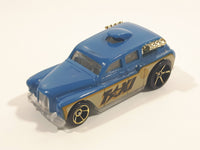 2013 Hot Wheels Multipack Exclusive Cockney Cab II Taxi Blue and Grey Die Cast Toy Car Vehicle