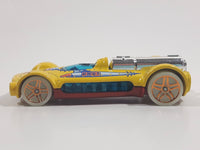 2019 Hot Wheels Mystery Models: Series 1 Retro Active Yellow Die Cast Toy Car Vehicle