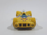 2019 Hot Wheels Mystery Models: Series 1 Retro Active Yellow Die Cast Toy Car Vehicle