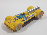 2019 Hot Wheels Mystery Models: Series 1 Retro Active Yellow Die Cast Toy Car Vehicle