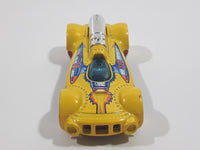 2019 Hot Wheels Mystery Models: Series 1 Retro Active Yellow Die Cast Toy Car Vehicle