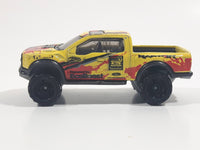 2018 Hot Wheels HW Hot Trucks '17 Ford F-150 Raptor Truck Yellow Die Cast Toy Car Vehicle