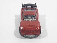 2011 Hot Wheels Graffiti Rides Power Rage Metalflake Dark Red Brown Die Cast Toy Car Vehicle