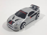 2001 Hot Wheels Mitsubishi Eclipse Silver Grey Die Cast Toy Car Vehicle McDonald's Happy Meal