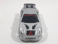 2001 Hot Wheels Mitsubishi Eclipse Silver Grey Die Cast Toy Car Vehicle McDonald's Happy Meal