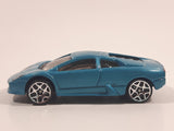 2011 Hot Wheels HW Exotics Lamborghini Murcielago Metalflake Aqua Die Cast Toy Car Vehicle