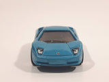 2011 Hot Wheels HW Exotics Lamborghini Murcielago Metalflake Aqua Die Cast Toy Car Vehicle