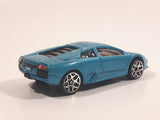 2011 Hot Wheels HW Exotics Lamborghini Murcielago Metalflake Aqua Die Cast Toy Car Vehicle