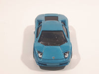 2011 Hot Wheels HW Exotics Lamborghini Murcielago Metalflake Aqua Die Cast Toy Car Vehicle