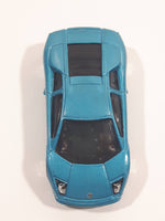 2011 Hot Wheels HW Exotics Lamborghini Murcielago Metalflake Aqua Die Cast Toy Car Vehicle