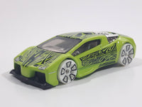 2017 Hot Wheels Art Cars Zotic Lime Green Die Cast Toy Car Vehicle