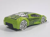 2017 Hot Wheels Art Cars Zotic Lime Green Die Cast Toy Car Vehicle