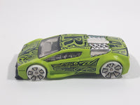 2017 Hot Wheels Art Cars Zotic Lime Green Die Cast Toy Car Vehicle