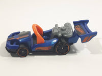 2015 Hot Wheels HW Race - Race Team Let's GO Pearl Blue Die Cast Toy Car Go Kart Vehicle