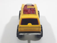 2016 Hot Wheels HW Rescue Blazer 4x4 Yellow Die Cast Toy Car SUV Vehicle