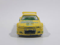 2004 Hot Wheels Truckin' Transporters Nissan Skyline Yellow Die Cast Toy Car Vehicle