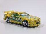 2004 Hot Wheels Truckin' Transporters Nissan Skyline Yellow Die Cast Toy Car Vehicle