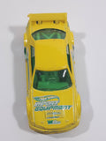 2004 Hot Wheels Truckin' Transporters Nissan Skyline Yellow Die Cast Toy Car Vehicle