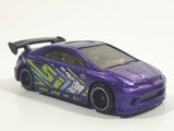 2010 Hot Wheels Hot Tunerz 2006 Honda Civic SI Purple Die Cast Toy Car Vehicle