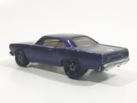 2005 Hot Wheels Muscle Mania '70 Roadrunner Dark Purple Die Cast Toy Muscle Car Vehicle