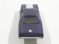 2005 Hot Wheels Muscle Mania '70 Roadrunner Dark Purple Die Cast Toy Muscle Car Vehicle