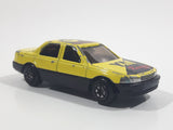 Yatming No. 806 Toyota Celsior Lexus LS400 #6 YM Racing Yellow Die Cast Toy Race Car Vehicle