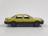 Yatming No. 806 Toyota Celsior Lexus LS400 #6 YM Racing Yellow Die Cast Toy Race Car Vehicle