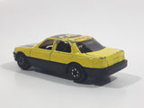 Yatming No. 806 Toyota Celsior Lexus LS400 #6 YM Racing Yellow Die Cast Toy Race Car Vehicle