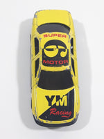 Yatming No. 806 Toyota Celsior Lexus LS400 #6 YM Racing Yellow Die Cast Toy Race Car Vehicle